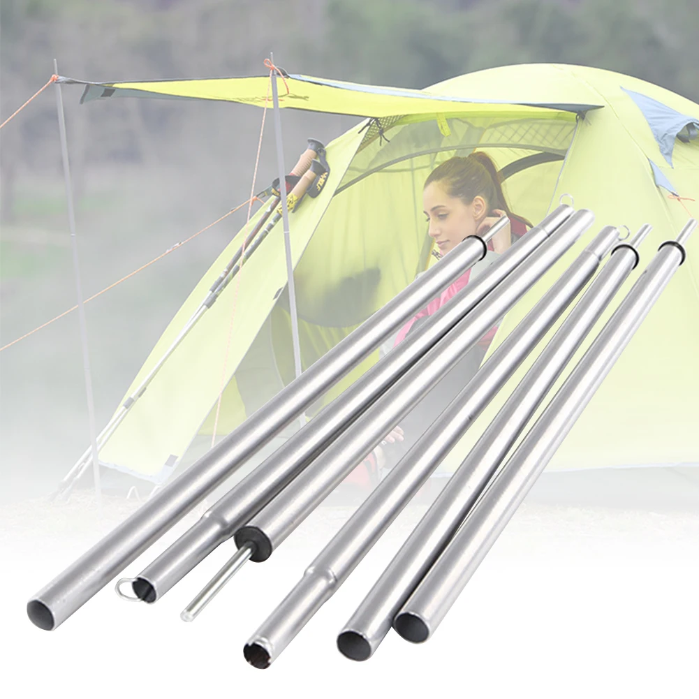 2pcs Tent Pole Tool Shelter Garden Sand Outdoor Camping Stable Tarp Support Beach Rod Labor Saving Universal Stand Easy Use
2pcs Tent Pole Tool Shelter Garden Sand Outdoor Camping Stable Tarp Support Beach Rod Labor Saving Universal Stand Easy Use
