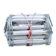20M Fire Escape Ladder Big Hook Safety Folding Steel Wire Rope Ladders Aluminum Alloy Emergency Survival Rescue Protection