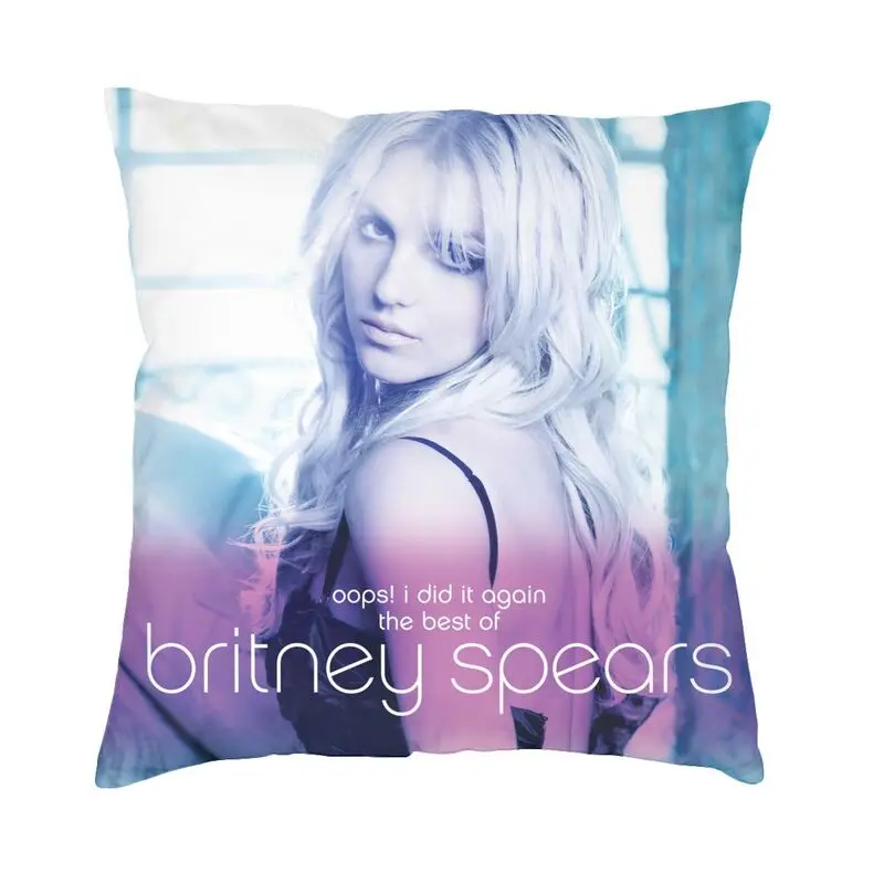 

Модные сексуальные наволочки Britney Spears 40x40 см мягкий чехол для подушки в виде певицы из фильма и фильма для дивана квадратная наволочка для по...