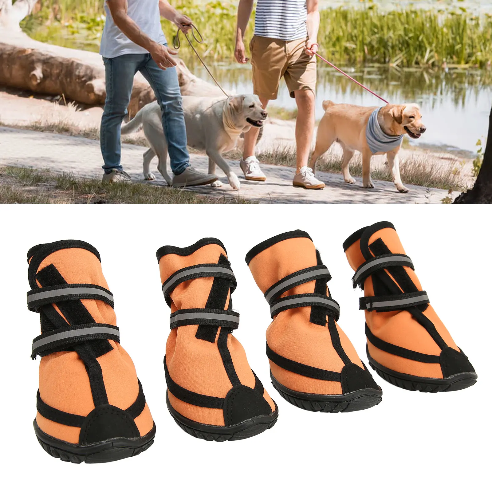 4pcs Waterproof Pet Dog Shoes Anti-Slip Rain Footwear Thick For Medium Large Cats Dogs Puppy Dog Socks Booties 
4pcs Waterproof Pet Dog Shoes Anti-Slip Rain Footwear Thick For Medium Large Cats Dogs Puppy Dog Socks Booties