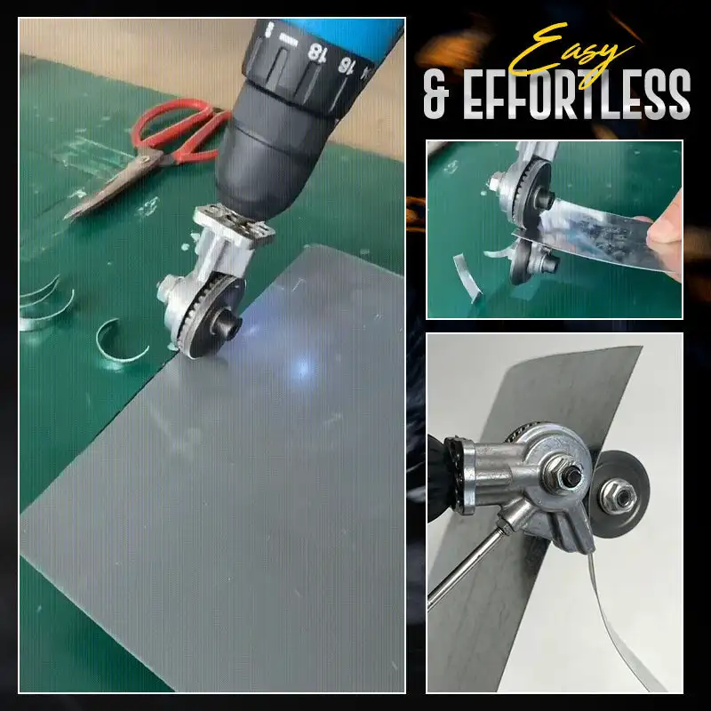 Electric Drill Plate Cutter Attachment Metal Sheet Cutter Nibbler Saw Cutter Free Cutting Tool Nibbler Sheet Metal Cut
Electric Drill Plate Cutter Attachment Metal Sheet Cutter Nibbler Saw Cutter Free Cutting Tool Nibbler Sheet Metal Cut