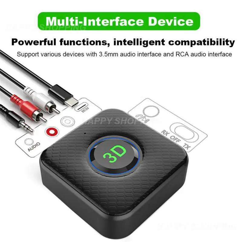 Transmitter 250mah High-definition Call Long Battery Life -compatible 5.1 For Android Ios 3d Sound Effect Receiver
Transmitter 250mah High-definition Call Long Battery Life -compatible 5.1 For Android Ios 3d Sound Effect Receiver