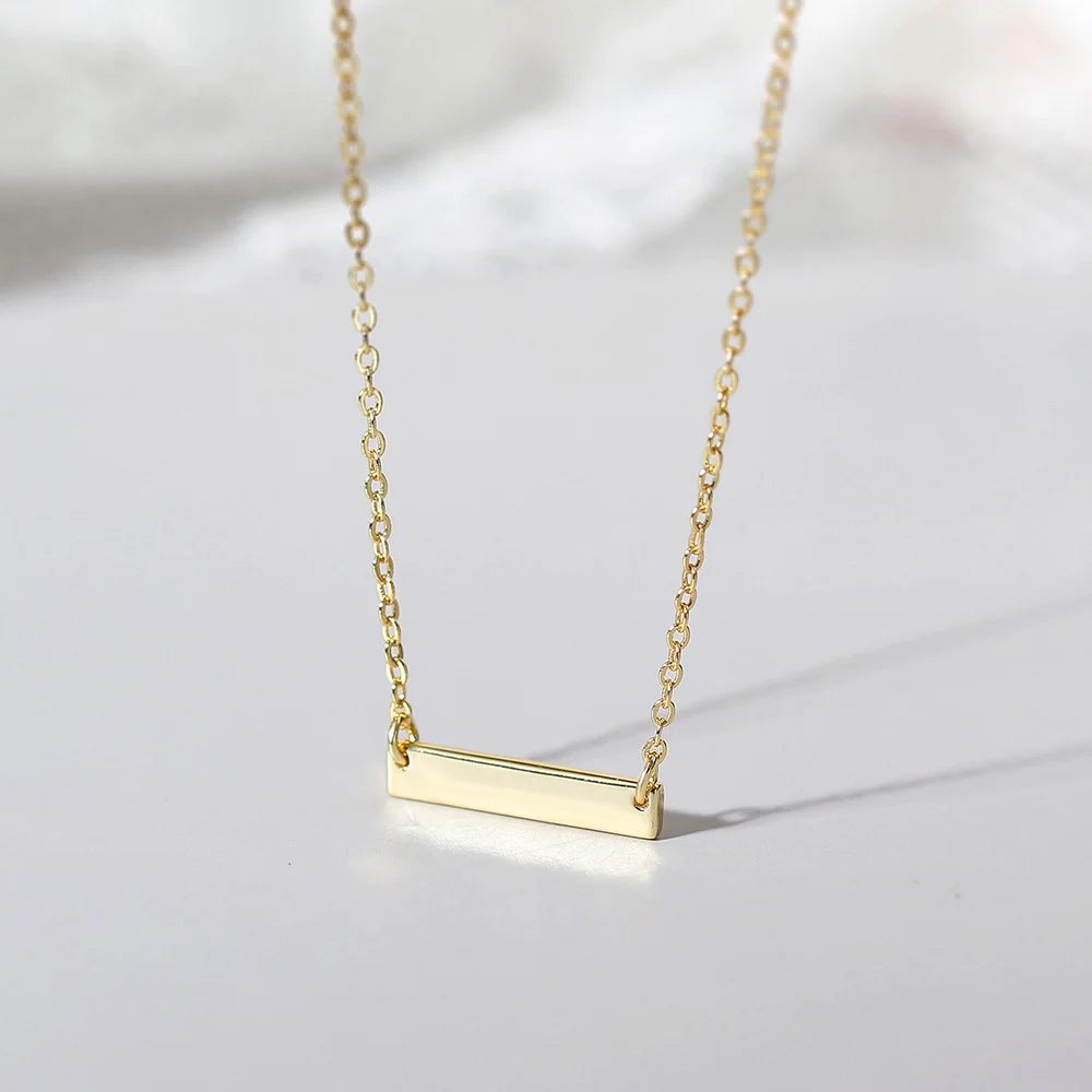 LAMOON 925 Sterling Silver Necklace Gold Color Chain Aesthetic Women Chokers Necklace K Gold Plated Wholesale Dropshipping NL021
LAMOON 925 Sterling Silver Necklace Gold Color Chain Aesthetic Women Chokers Necklace K Gold Plated Wholesale Dropshipping NL021