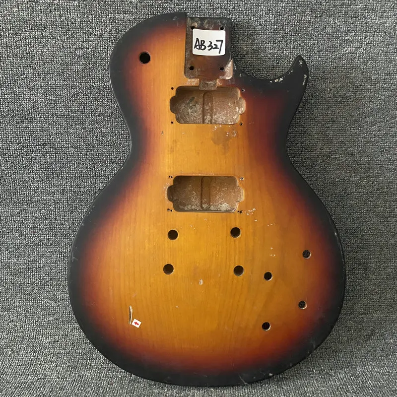 AB327 Sunburst Color LP Guitar Body Bolt-on Neck Alder with Maple Right Hand with Damages &2 Output Jack
AB327 Sunburst Color LP Guitar Body Bolt-on Neck Alder with Maple Right Hand with Damages &2 Output Jack