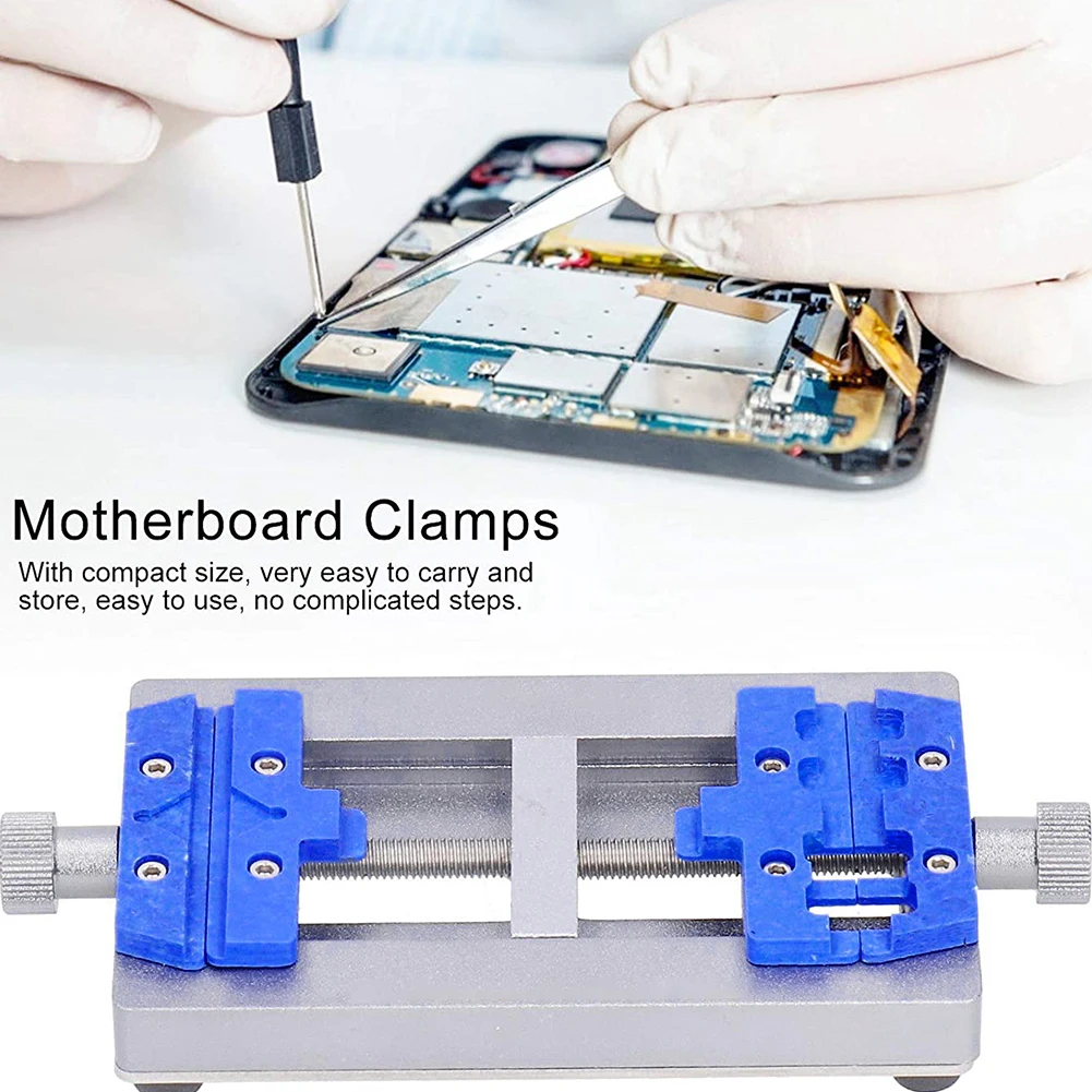 K23 Dual Shaft PCB Fixture Board Jig Fixed Clamp Soldering Fixture Repair Holder Computer Tool Kit For IPhone Repair Welding
K23 Dual Shaft PCB Fixture Board Jig Fixed Clamp Soldering Fixture Repair Holder Computer Tool Kit For IPhone Repair Welding