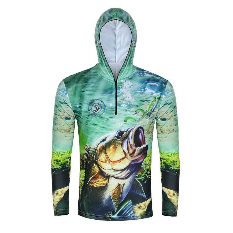 2023 New Fishing Clothing Long Sleeve Quick-Drying M~3XL Sun Protection fishing shirt Breathable Anti-UV Jersey
2023 New Fishing Clothing Long Sleeve Quick-Drying M~3XL Sun Protection fishing shirt Breathable Anti-UV Jersey