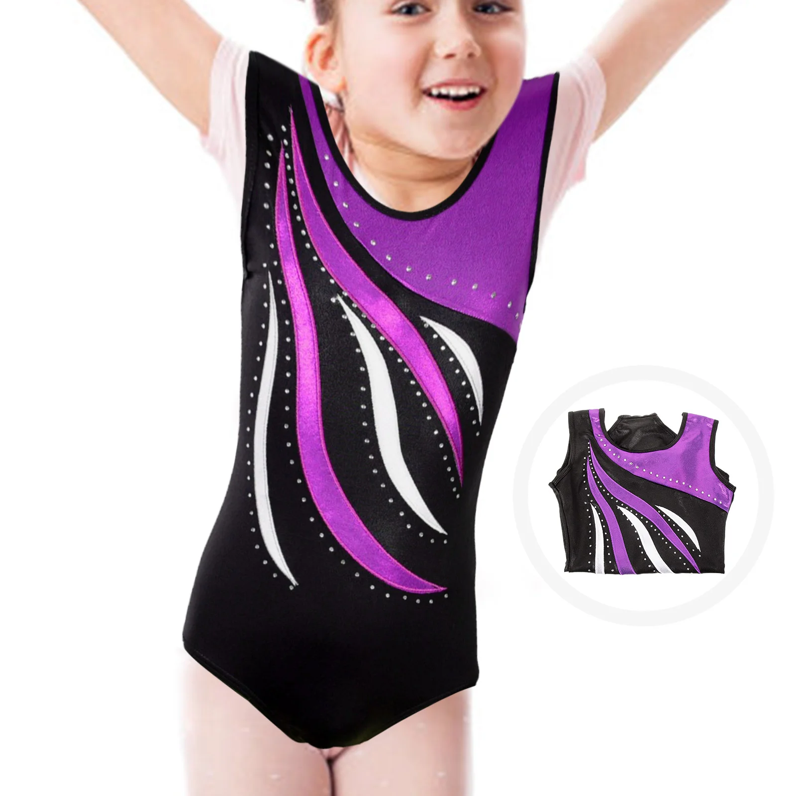 Quick Drying Leotards Children Dancing Gymnastics Sleeveless Dance Clothes Comfortable Clothing Costume Ballet
Quick Drying Leotards Children Dancing Gymnastics Sleeveless Dance Clothes Comfortable Clothing Costume Ballet