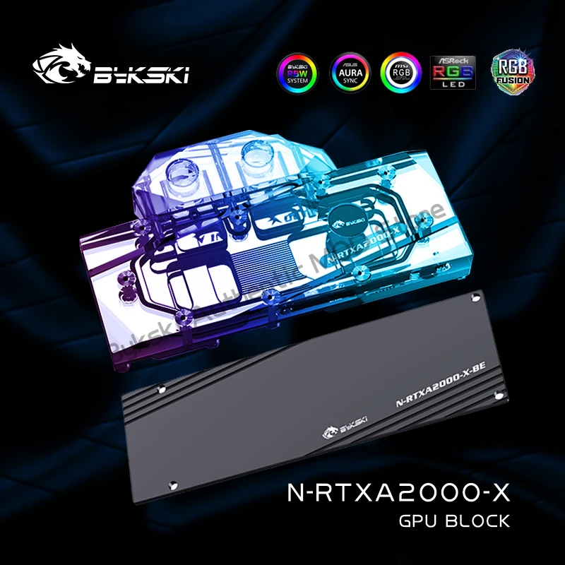 Bykski GPU Water Block For Leadtek NVIDIA Geforce RTX A2000 Graphic Cards Radiator ARGB VGA Water Liquid Heatsink N-RTXA2000-X
Bykski GPU Water Block For Leadtek NVIDIA Geforce RTX A2000 Graphic Cards Radiator ARGB VGA Water Liquid Heatsink N-RTXA2000-X