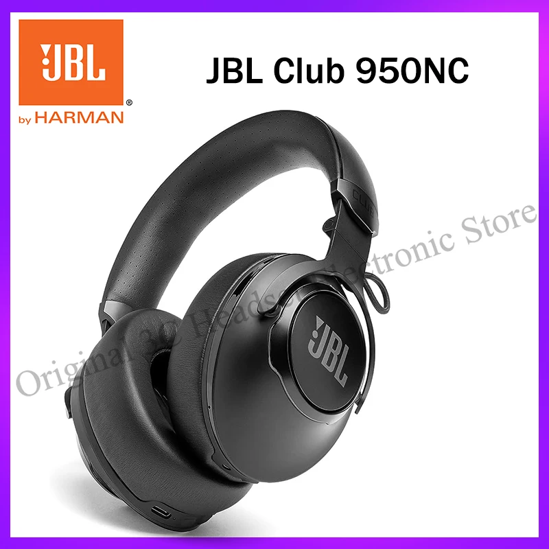 

Original JBL Club 950NC Bluetooth Wireless Over-Ear Headphones Noise Canceling Gaming Foldable Headset with Hi-Res Sound Earphon