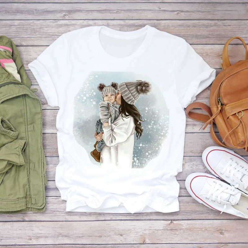 2022 summer women's cartoon super mother life mother print Women's T-Shirt Top Women's design women's T-shirt casual
2022 summer women's cartoon super mother life mother print Women's T-Shirt Top Women's design women's T-shirt casual