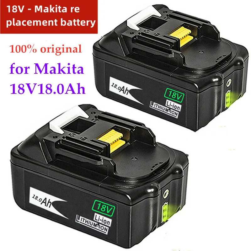 Original For Makita 18V 18000mAh Rechargeable Power Tools Battery with LED Li-ion Replacement LXT BL1860B BL1860 BL1850
Original For Makita 18V 18000mAh Rechargeable Power Tools Battery with LED Li-ion Replacement LXT BL1860B BL1860 BL1850