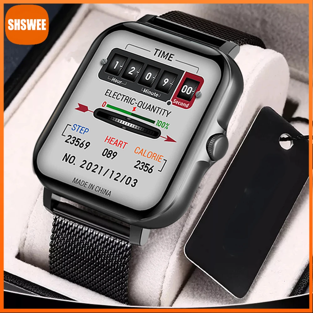 Смарт-часы для Xiaomi Huawei с Bluetooth, фитнес-трекером и сенсорным циферблатом
Смарт-часы для Xiaomi Huawei с Bluetooth, фитнес-трекером и сенсорным циферблатом