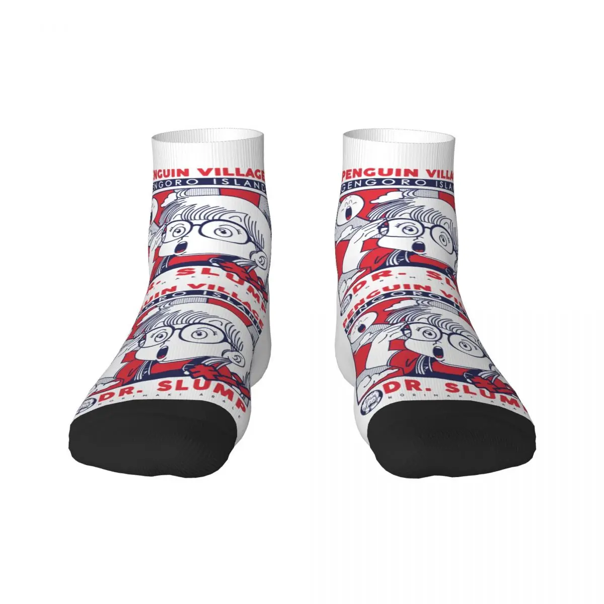 Модные носки с принтом Arale Dr.Slump для мужчин и женщин эластичные Летние Осенние Зимние Японские Аниме Манга короткие носки