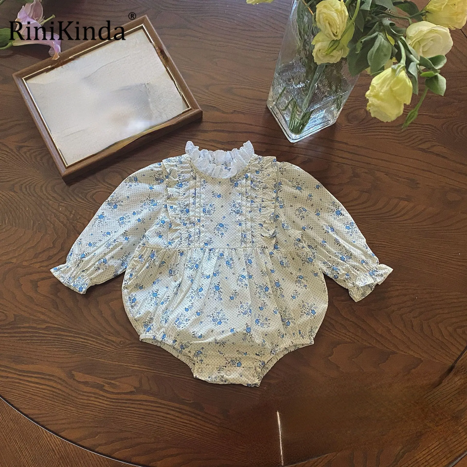 Newborn Baby Toddler Rompers Spring Summer Girls Lace Ruffles Floral Jumpsuit Kids Long Sleeve Bodysuit Sweet Clothing
Newborn Baby Toddler Rompers Spring Summer Girls Lace Ruffles Floral Jumpsuit Kids Long Sleeve Bodysuit Sweet Clothing