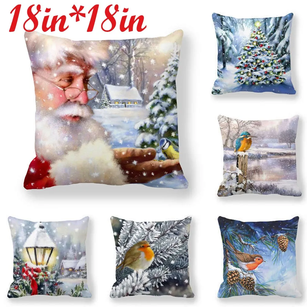 18 Inch Cushion Case Christmas Pillowcase Durable Christmas Tree Santa Cushion Cover for home decoration Throw Pillow Pillowcase
18 Inch Cushion Case Christmas Pillowcase Durable Christmas Tree Santa Cushion Cover for home decoration Throw Pillow Pillowcase
