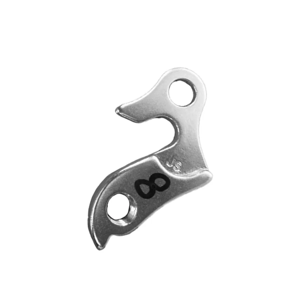 Bike Bicycle CNC Rear Derailleur Gear Mechanical Hook For Fuji Haro GHOST Tail Hook Size 8 Silver Stainless Steel Components
Bike Bicycle CNC Rear Derailleur Gear Mechanical Hook For Fuji Haro GHOST Tail Hook Size 8 Silver Stainless Steel Components