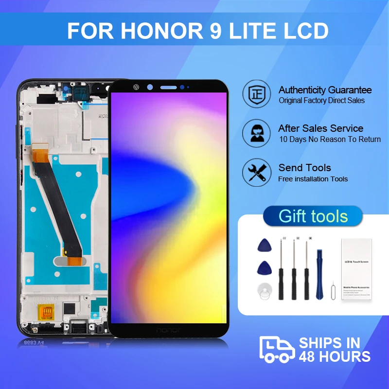 Brand New 5.65 Inch LLD-L31 Screen For Huawei Honor 9 Lite LCD Touch Digitizer Assembly For Honor 9 Youth Edition Display
Brand New 5.65 Inch LLD-L31 Screen For Huawei Honor 9 Lite LCD Touch Digitizer Assembly For Honor 9 Youth Edition Display