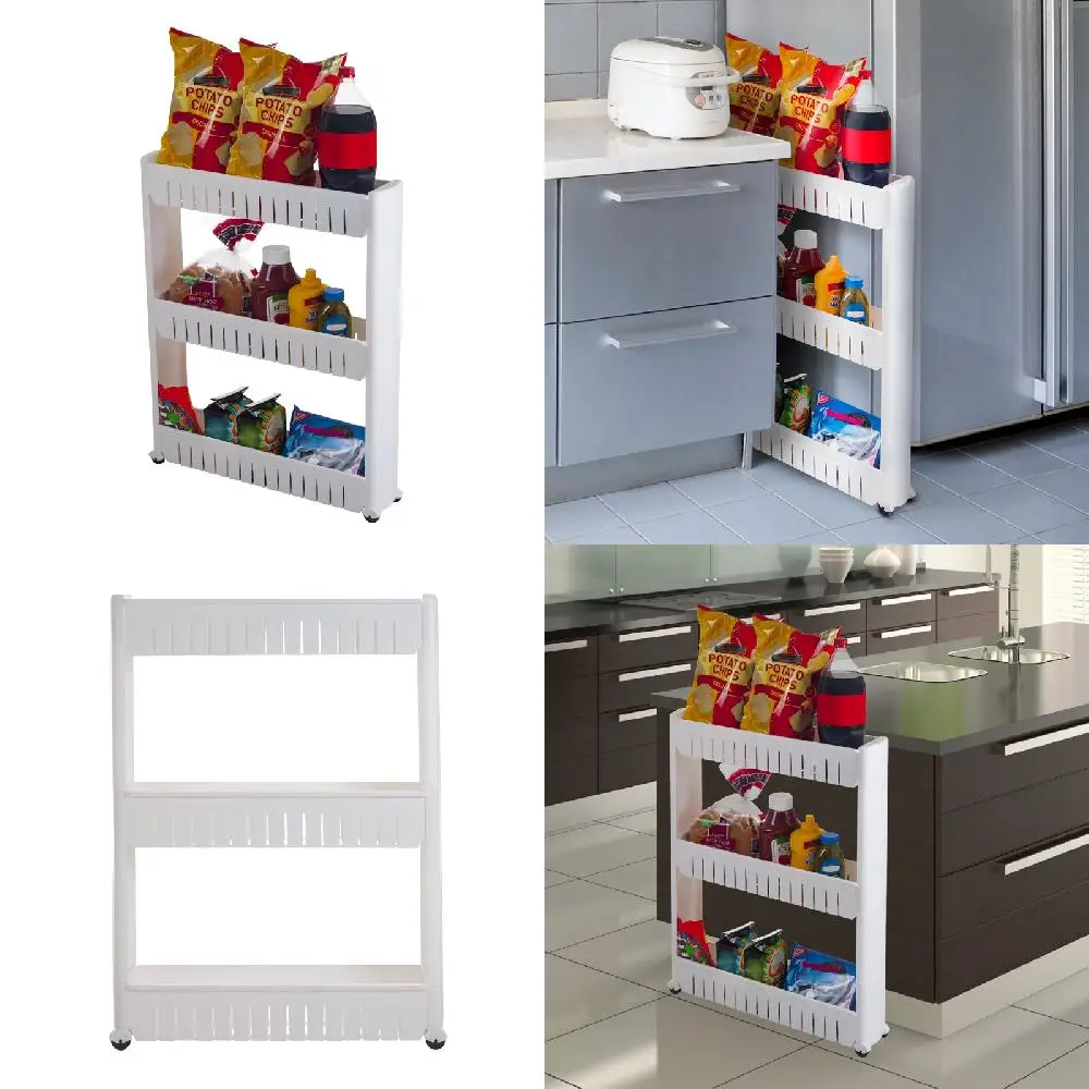 Lovely 100lb Capacity 3-Tier High-Quality Plastic Shelving Unit Organizer with Large Storage Baskets for Essential Items & Organ
Lovely 100lb Capacity 3-Tier High-Quality Plastic Shelving Unit Organizer with Large Storage Baskets for Essential Items & Organ