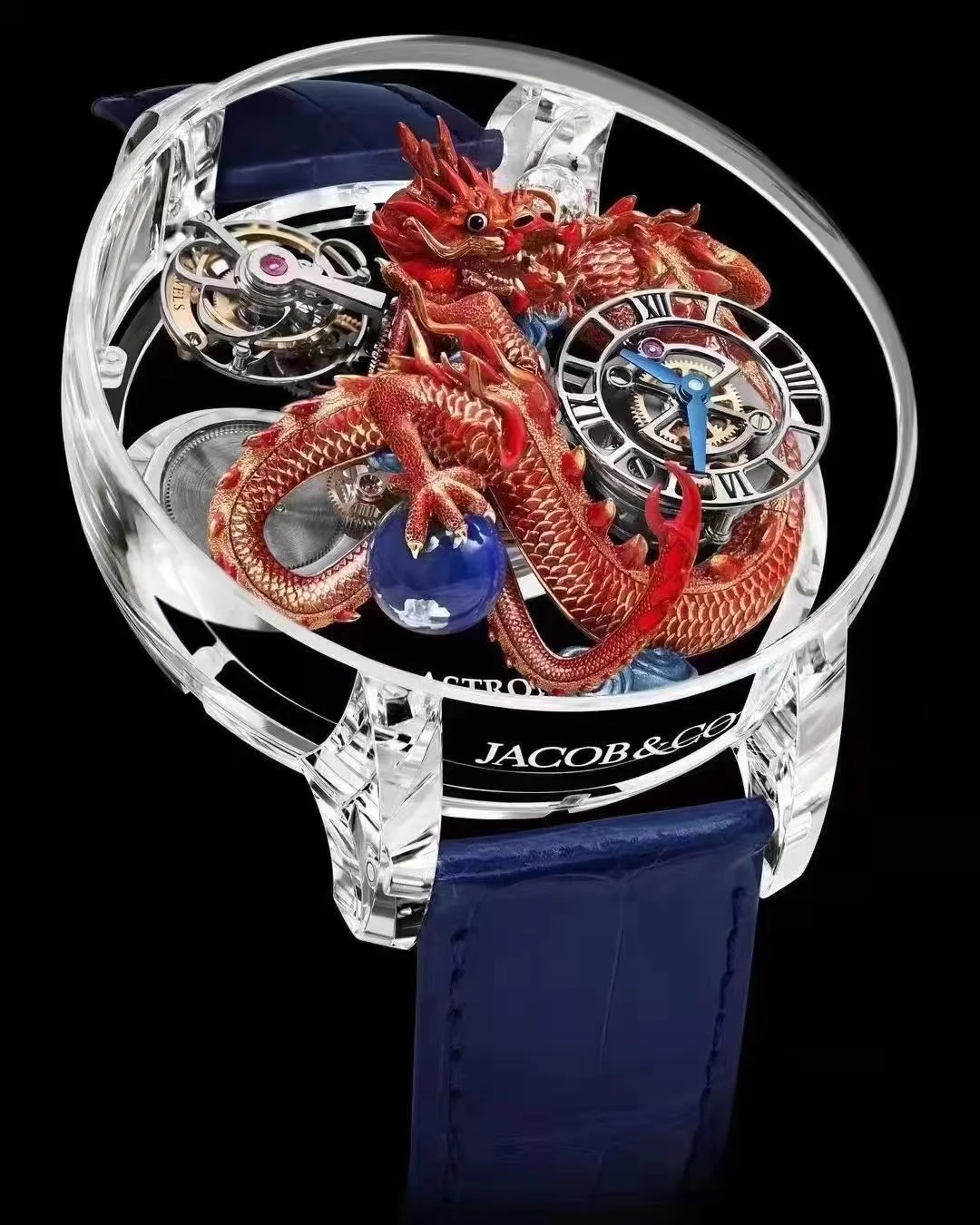 High-end Celestial Flywheel Asian Dragon Mechanical Wristwatch Limited Edition Fashion Top Watch
High-end Celestial Flywheel Asian Dragon Mechanical Wristwatch Limited Edition Fashion Top Watch