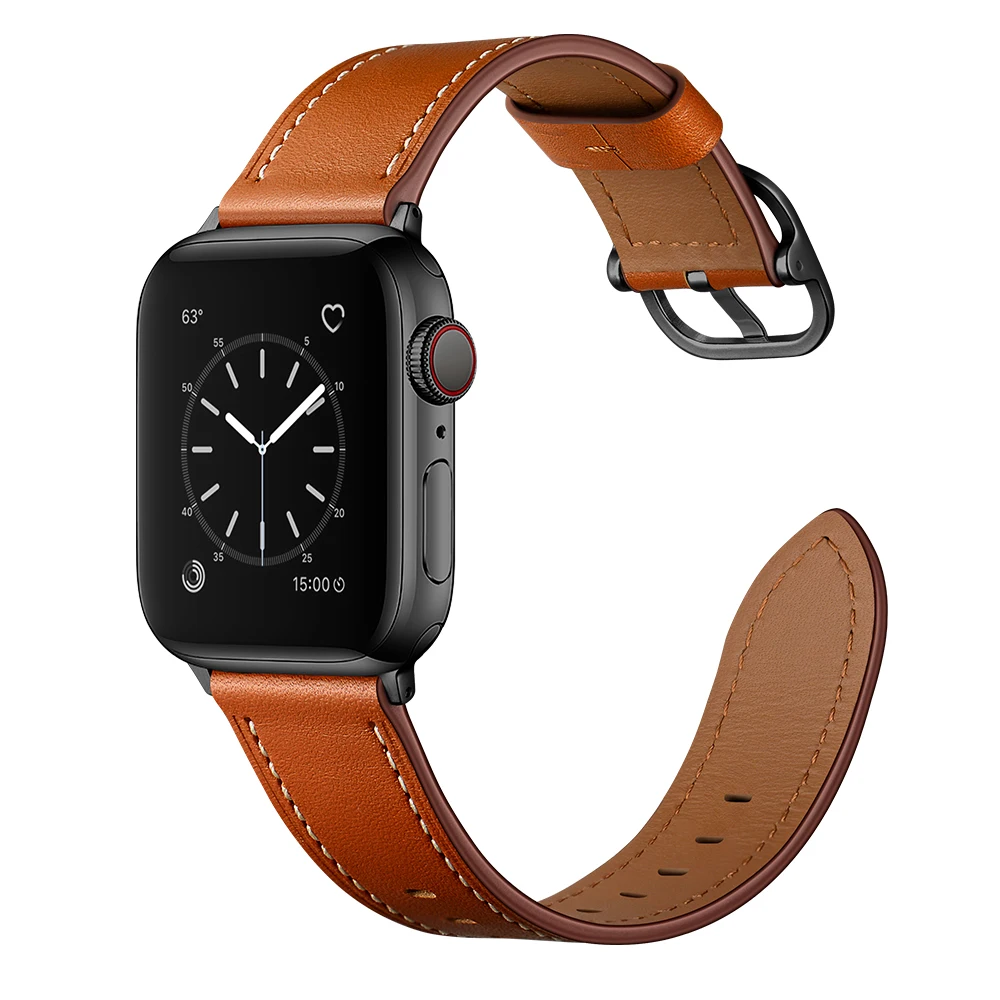 Quality Leather Strap Band For Apple Watch Accessorie Watch Band 38mm 40mm 41mm, 42mm 44mm 45mm Men iWatchLeather Belt Loop
Quality Leather Strap Band For Apple Watch Accessorie Watch Band 38mm 40mm 41mm, 42mm 44mm 45mm Men iWatchLeather Belt Loop