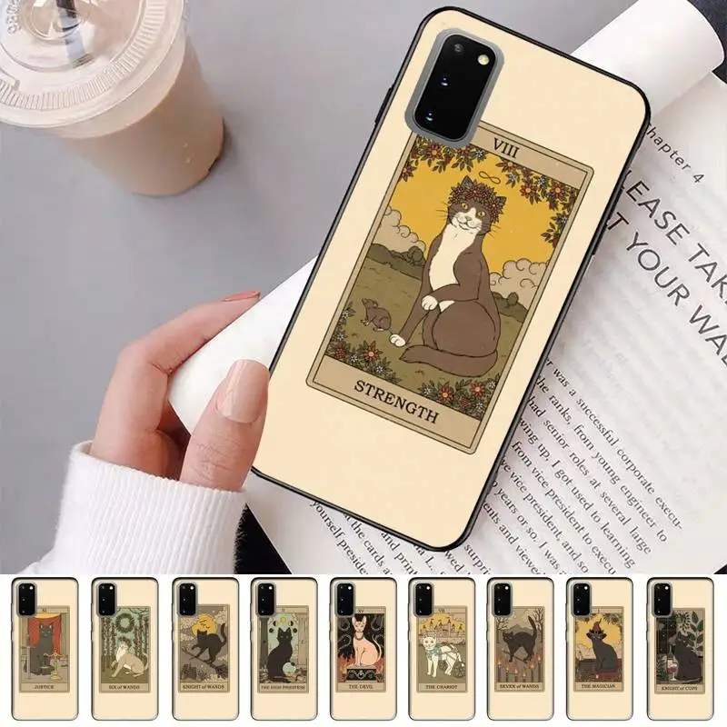 Witches moon Tarot Mystery totem cat Phone Case for Samsung S20 lite S21 S10 S9 plus for Redmi Note8 9pro for Huawei Y6 cover
Witches moon Tarot Mystery totem cat Phone Case for Samsung S20 lite S21 S10 S9 plus for Redmi Note8 9pro for Huawei Y6 cover