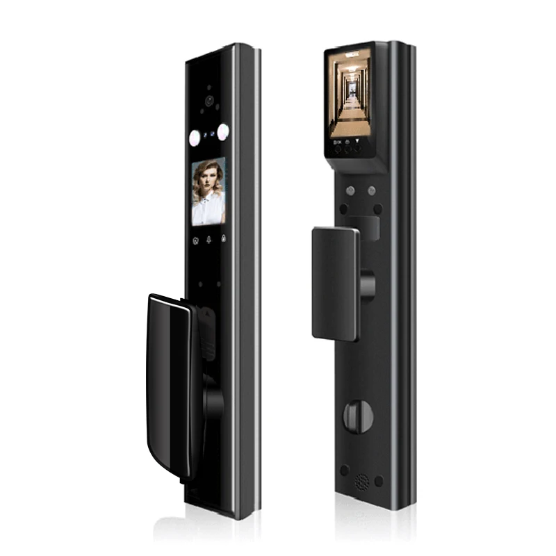 Intelligent Lock for Apartment Face and Palm Vein Recognition Smart Door Lock With Camera Cat Eye Fingerprint Door Lock
Intelligent Lock for Apartment Face and Palm Vein Recognition Smart Door Lock With Camera Cat Eye Fingerprint Door Lock
