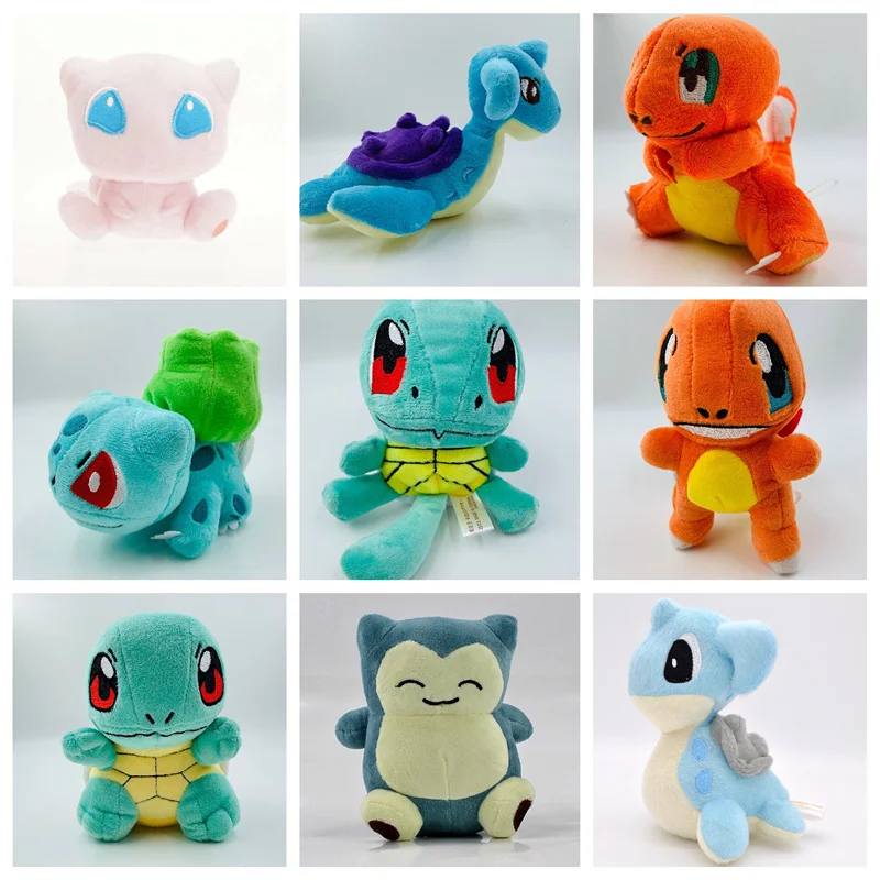 Pokemon Plush Charmander Squirtle Pikachu Plush Bulbasaur Anime Stuffed Animal Toy Peluche Pokemon Plush Toys Gift for Kid
Pokemon Plush Charmander Squirtle Pikachu Plush Bulbasaur Anime Stuffed Animal Toy Peluche Pokemon Plush Toys Gift for Kid