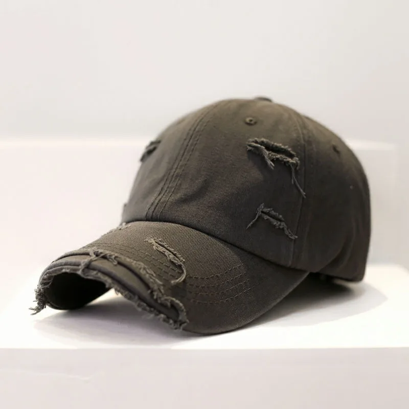 Man Ripped Cotton Baseball Cap for Women Summer Cotton Distressed Sports Hat Hip Hop Street Travel Cap Dad Hat for Girls
Man Ripped Cotton Baseball Cap for Women Summer Cotton Distressed Sports Hat Hip Hop Street Travel Cap Dad Hat for Girls