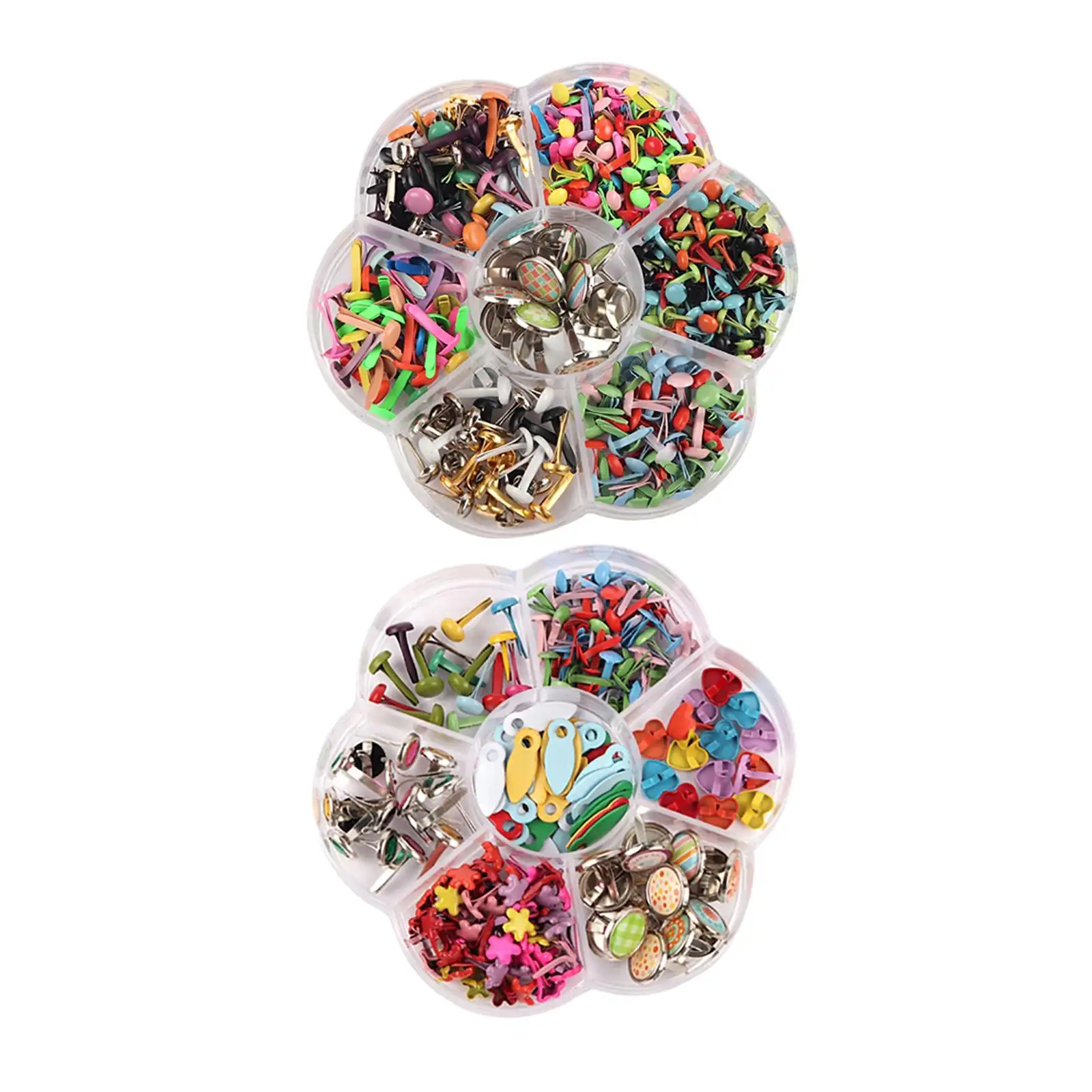 Mini Metal Brads Paper Fasteners Scrapbooking Embellishment for Paper Decoration Kids DIY Craft
Mini Metal Brads Paper Fasteners Scrapbooking Embellishment for Paper Decoration Kids DIY Craft