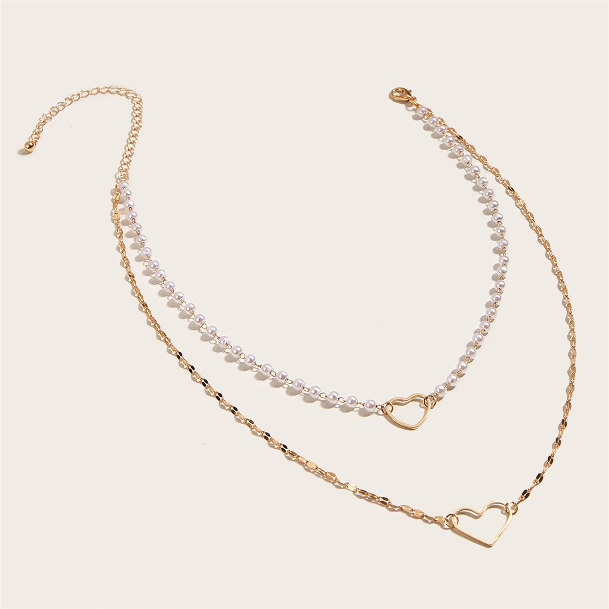 Double Heart Necklace Chain Necklace Necklace for Women Fashion Jewelry Adjustable Necklace Chain Friendship Gifts Accessories
Double Heart Necklace Chain Necklace Necklace for Women Fashion Jewelry Adjustable Necklace Chain Friendship Gifts Accessories