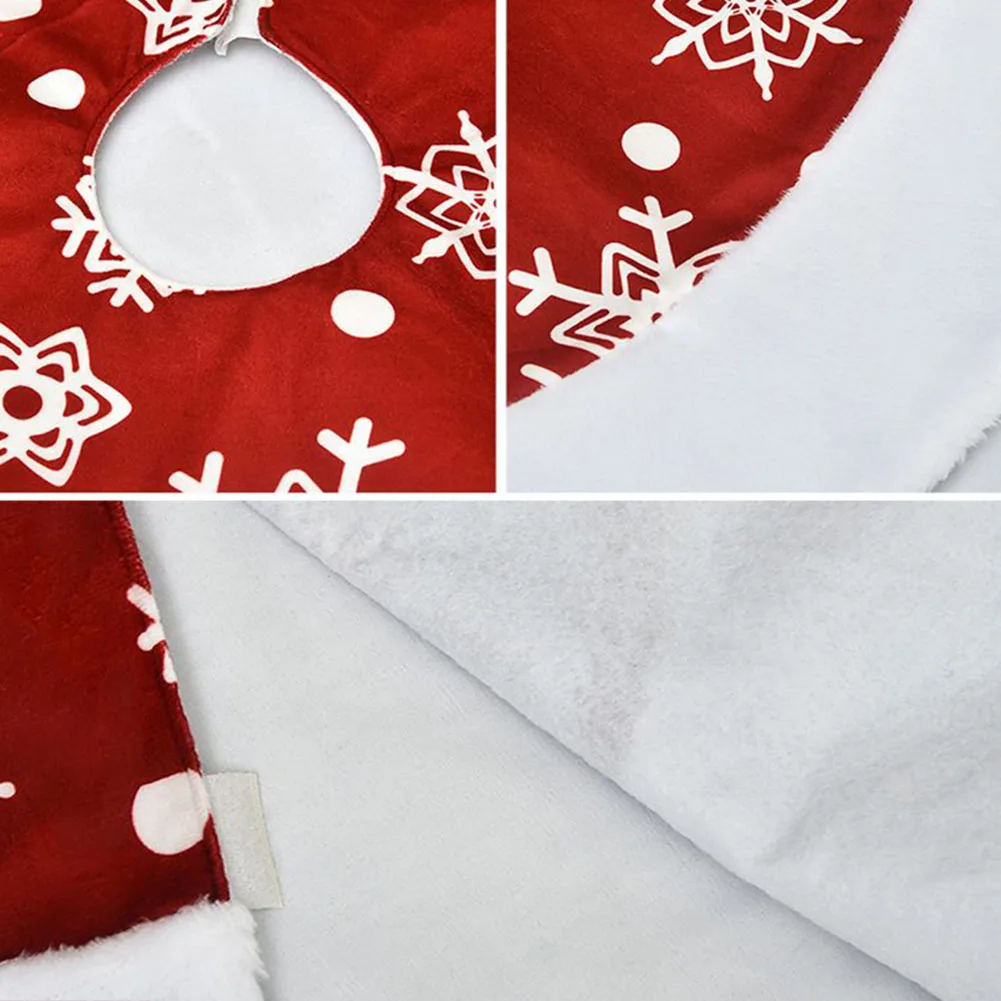 1 Pcs Christmas Tree Skirt 100cm Christmas Tree Skirt Cloth Soft And Comfortable Texture And Impeccable Crafts
1 Pcs Christmas Tree Skirt 100cm Christmas Tree Skirt Cloth Soft And Comfortable Texture And Impeccable Crafts