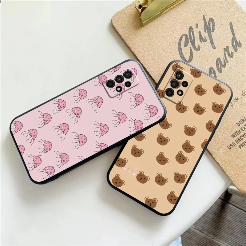 Cartoon Bear Panda Phone Case For Samsung Galaxy A32 4G 5G A51 4G 5G A71 4G 5G A72 4G 5G Liquid Silicon Funda Carcasa
Cartoon Bear Panda Phone Case For Samsung Galaxy A32 4G 5G A51 4G 5G A71 4G 5G A72 4G 5G Liquid Silicon Funda Carcasa