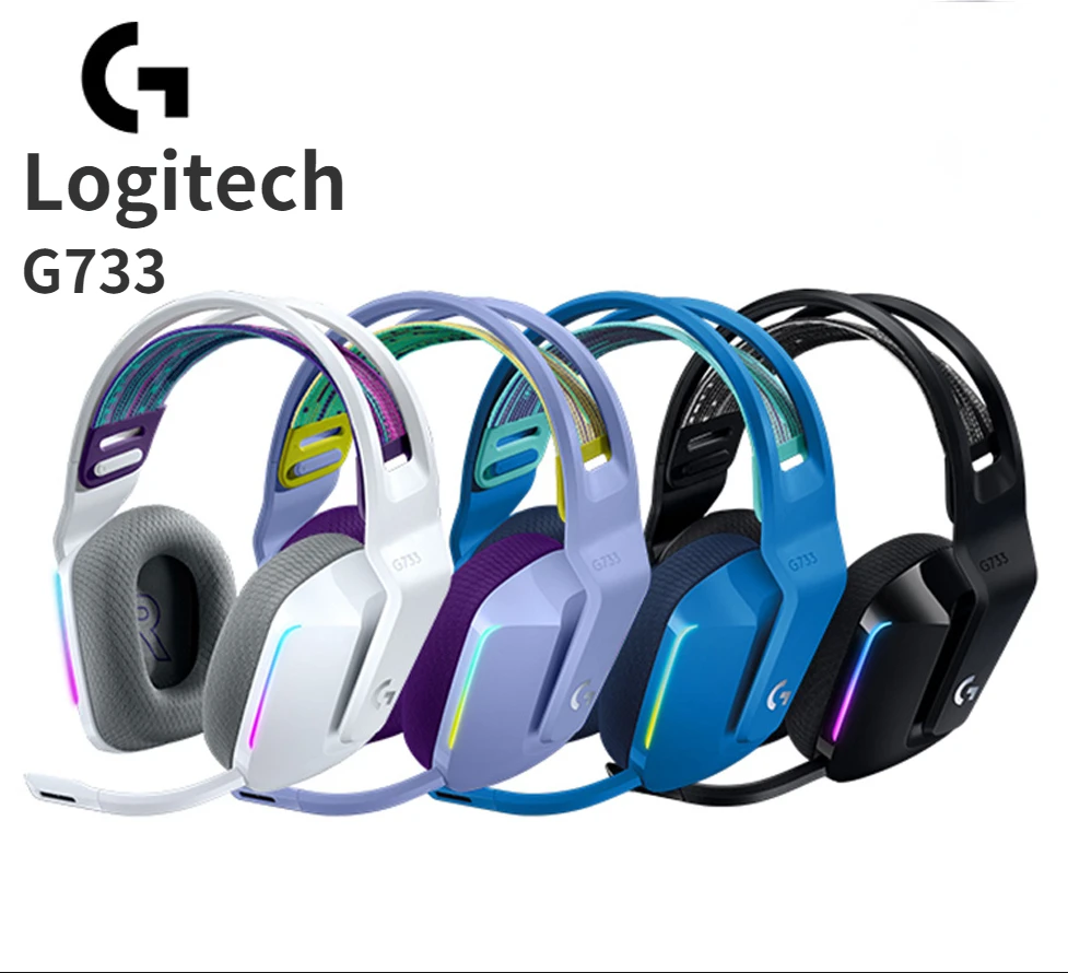 

Беспроводная игровая гарнитура Logitech G733 KDA со сверхлегким объемным звуком