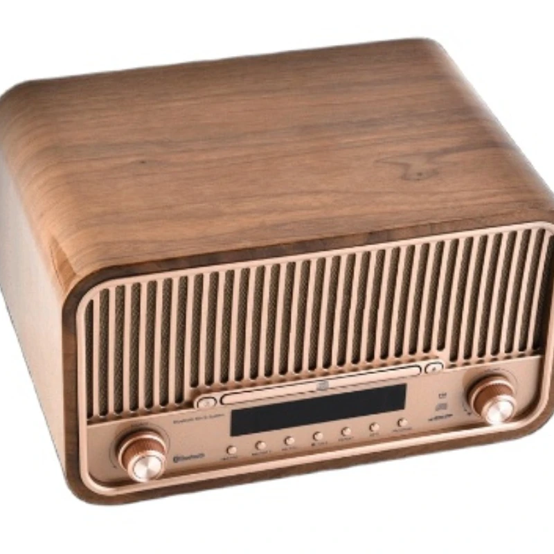 CD FM Music/ radio dual alarm clock setting remote control multi-mode Play Fever Level Wireless Blue tooth wooden Audio Speaker
CD FM Music/ radio dual alarm clock setting remote control multi-mode Play Fever Level Wireless Blue tooth wooden Audio Speaker