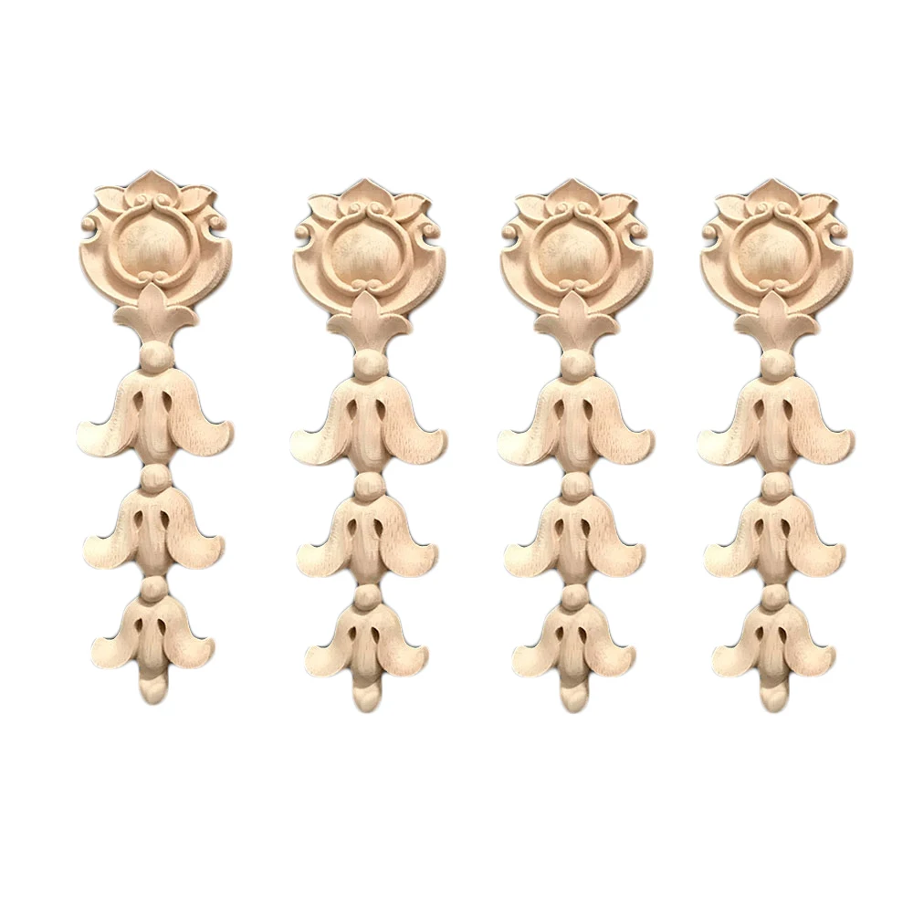 4Pcs Floral Wood Carved Corner Onlay Applique Frame Unpainted Furniture Vintage Home Decoration Accessories Door Walls Decor
4Pcs Floral Wood Carved Corner Onlay Applique Frame Unpainted Furniture Vintage Home Decoration Accessories Door Walls Decor