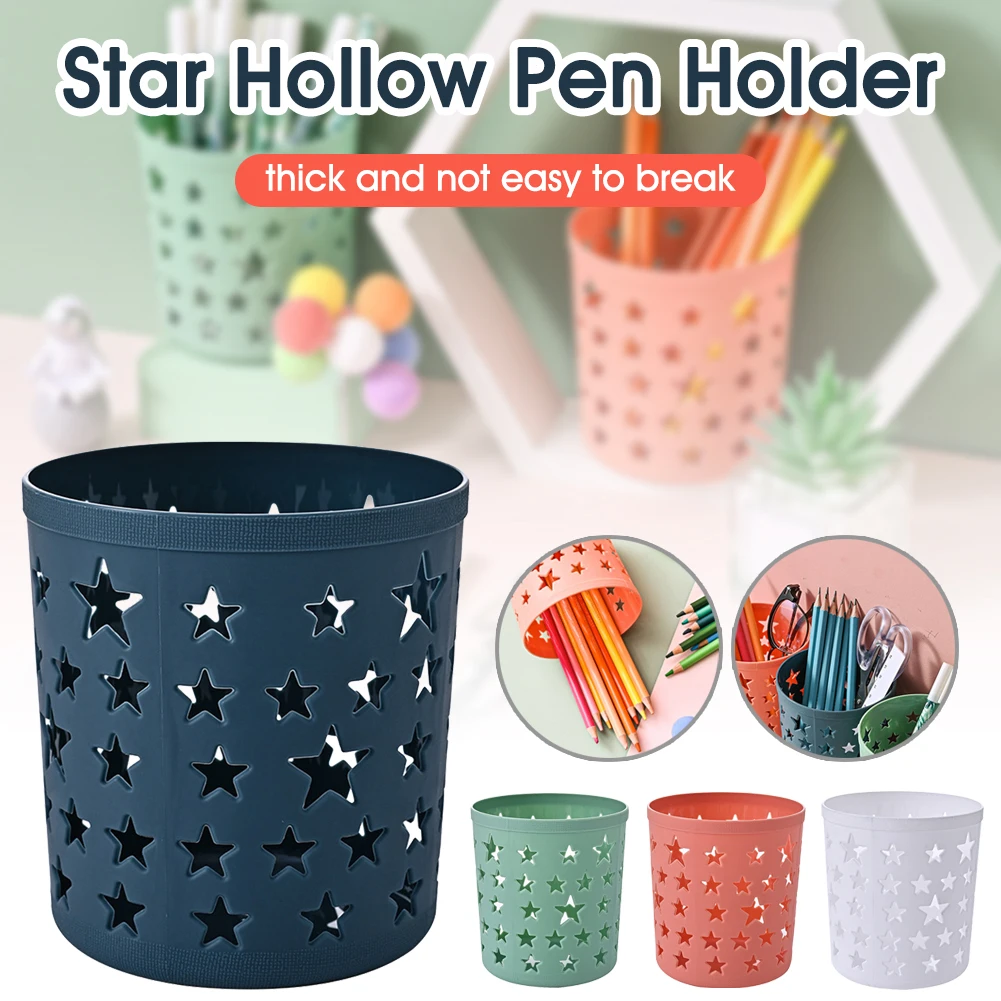 Desktop Organizer Pen Holder Star Shape Pen Holder School Office Desk Plastic Cup Container Makeup Brush Home Storage Supplies
Desktop Organizer Pen Holder Star Shape Pen Holder School Office Desk Plastic Cup Container Makeup Brush Home Storage Supplies
