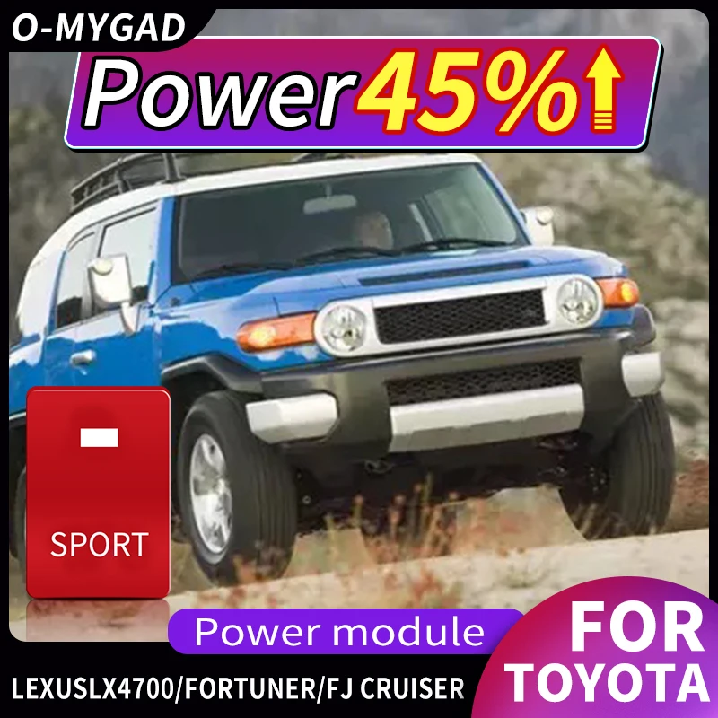 Power Module Accelerator Suitable for Toyota Fortuner FJ Cruiser Upgrade and Modification Accessories, Horsepower System
Power Module Accelerator Suitable for Toyota Fortuner FJ Cruiser Upgrade and Modification Accessories, Horsepower System