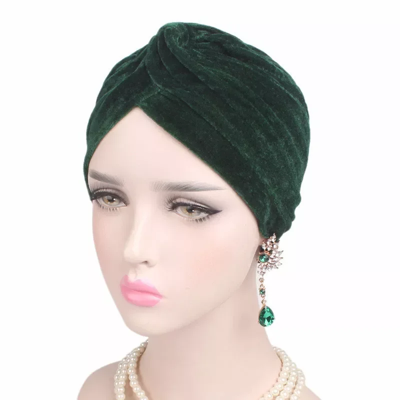 Casual Stretch Gold Velvet Headwrap Turban Hat Muslim Chemo Cap Hijab Headwear Winter Warm Bandanas Beanies Knotted Accessories
Casual Stretch Gold Velvet Headwrap Turban Hat Muslim Chemo Cap Hijab Headwear Winter Warm Bandanas Beanies Knotted Accessories