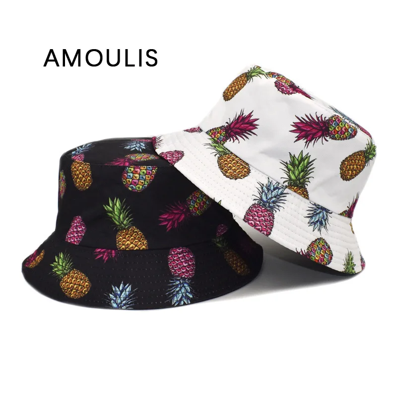 AMOULIS Summer Sun Hats for Women and Men Casual Print Bucket Hat Cotton Cartoon Fisherman Hat Sun Protection Panama Caps Unisex
AMOULIS Summer Sun Hats for Women and Men Casual Print Bucket Hat Cotton Cartoon Fisherman Hat Sun Protection Panama Caps Unisex