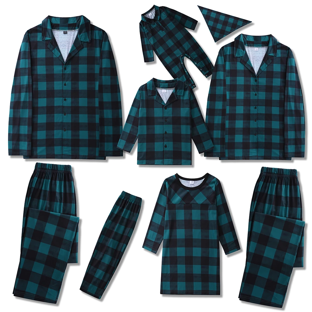 2022 Plaid Christmas Family Matching Pajamas Long Sleeve Father Mother Baby Kids Pyjamas Outfits Xmas Mommy and Me Pj's Clothes
2022 Plaid Christmas Family Matching Pajamas Long Sleeve Father Mother Baby Kids Pyjamas Outfits Xmas Mommy and Me Pj's Clothes