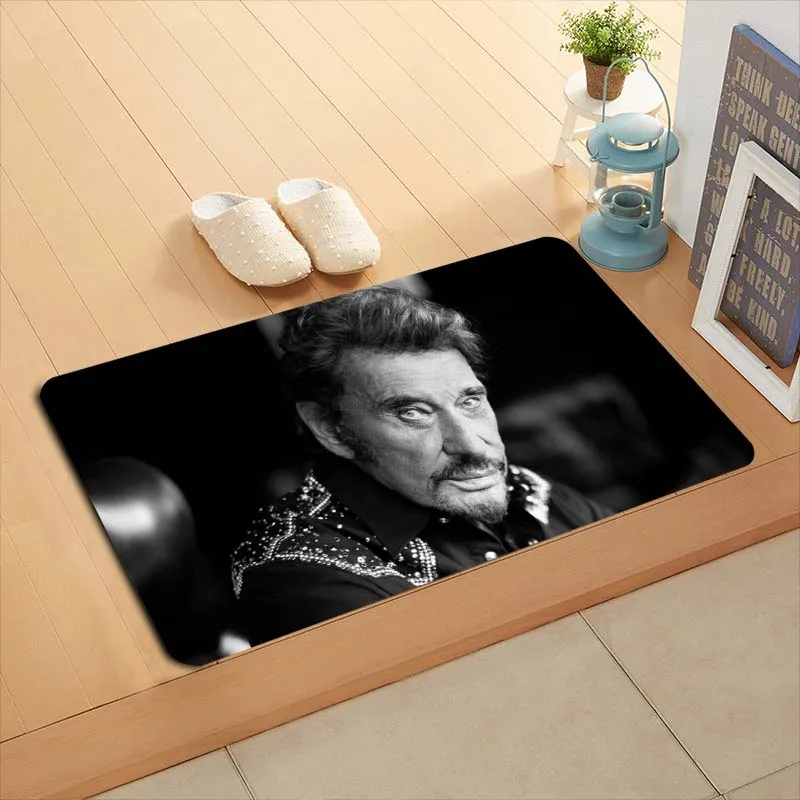 Johnny Hallyday Doormat Decor Print Character Floor Door Mat Non-Slip 3D Soft Flannel Carpet for Hallway Bedroom 02
Johnny Hallyday Doormat Decor Print Character Floor Door Mat Non-Slip 3D Soft Flannel Carpet for Hallway Bedroom 02