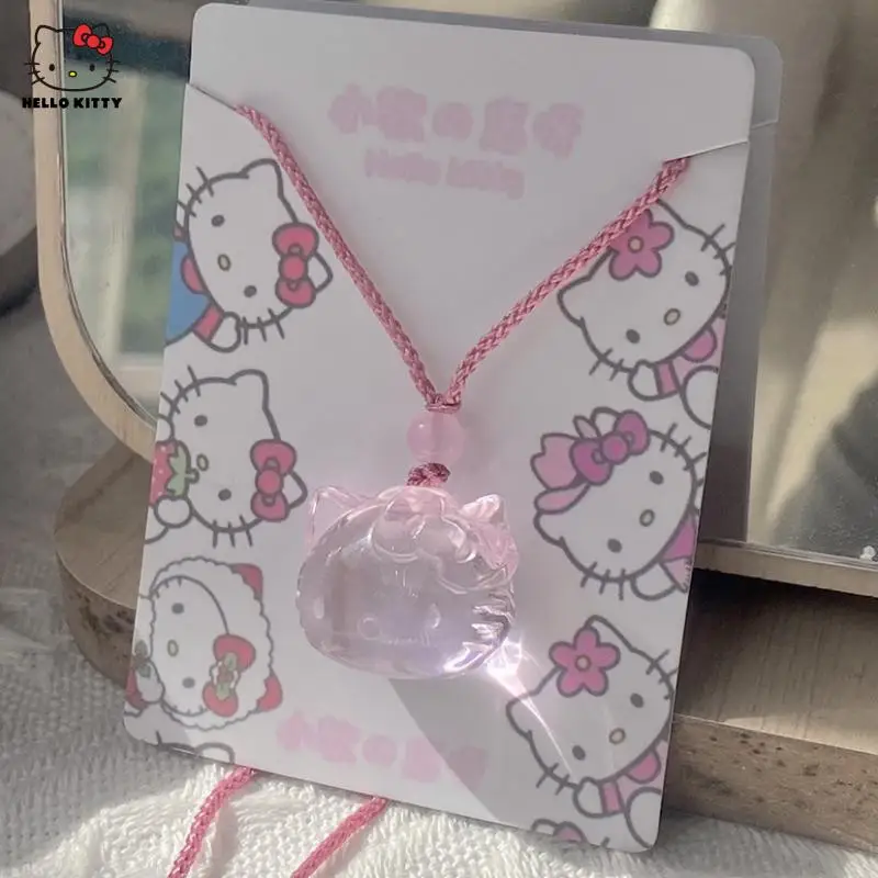 Hello Kitty Necklace Kawaii Sanrio Jewelry Cartoon Gifts Anime Best Friends Ins Jewelry Collection of Various Kitty Necklaces
Hello Kitty Necklace Kawaii Sanrio Jewelry Cartoon Gifts Anime Best Friends Ins Jewelry Collection of Various Kitty Necklaces