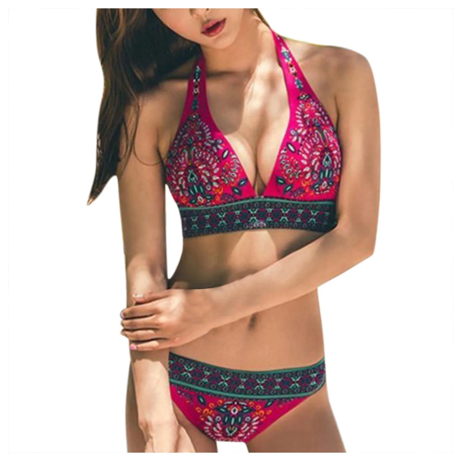Bikini Printed Women Retro Swimsuit Non-Positioning Strappy Feature Swimwears Tankinis Set Swimwears Mini bikini
Bikini Printed Women Retro Swimsuit Non-Positioning Strappy Feature Swimwears Tankinis Set Swimwears Mini bikini
