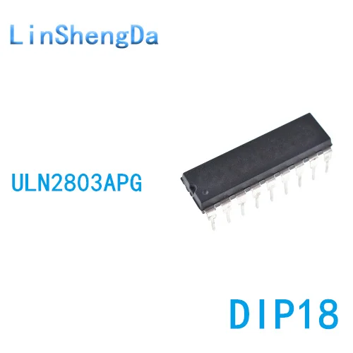 10 шт. ULN2803APG Darlington встроенный чип драйвера DIP18
10 шт. ULN2803APG Darlington встроенный чип драйвера DIP18