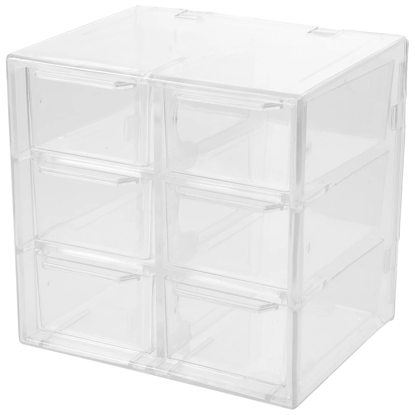 Stationery Box Transparent Drawer Office Mini Storage Drawers 6-drawer Desktop Organizer Home Supply
Stationery Box Transparent Drawer Office Mini Storage Drawers 6-drawer Desktop Organizer Home Supply
