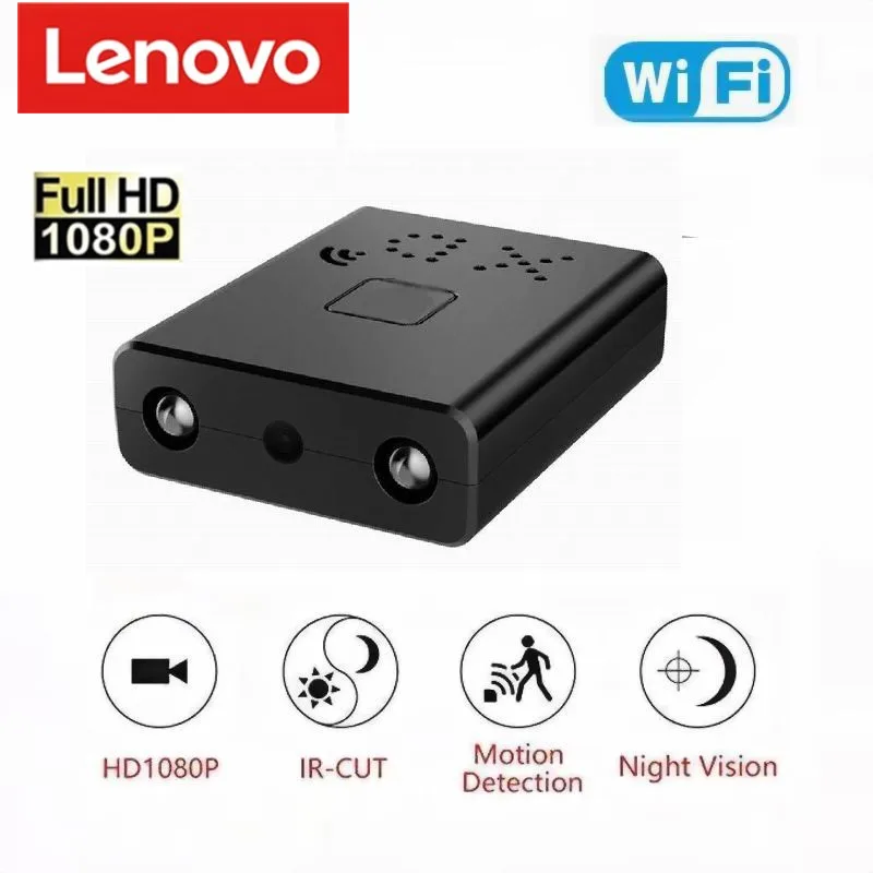 Lenovo HD 1080P WiFi Camera Mini Surveillance Camera Smart Home Infrared Night Vision Micro Cam Motion DVR Remote Camera TF Card
Lenovo HD 1080P WiFi Camera Mini Surveillance Camera Smart Home Infrared Night Vision Micro Cam Motion DVR Remote Camera TF Card