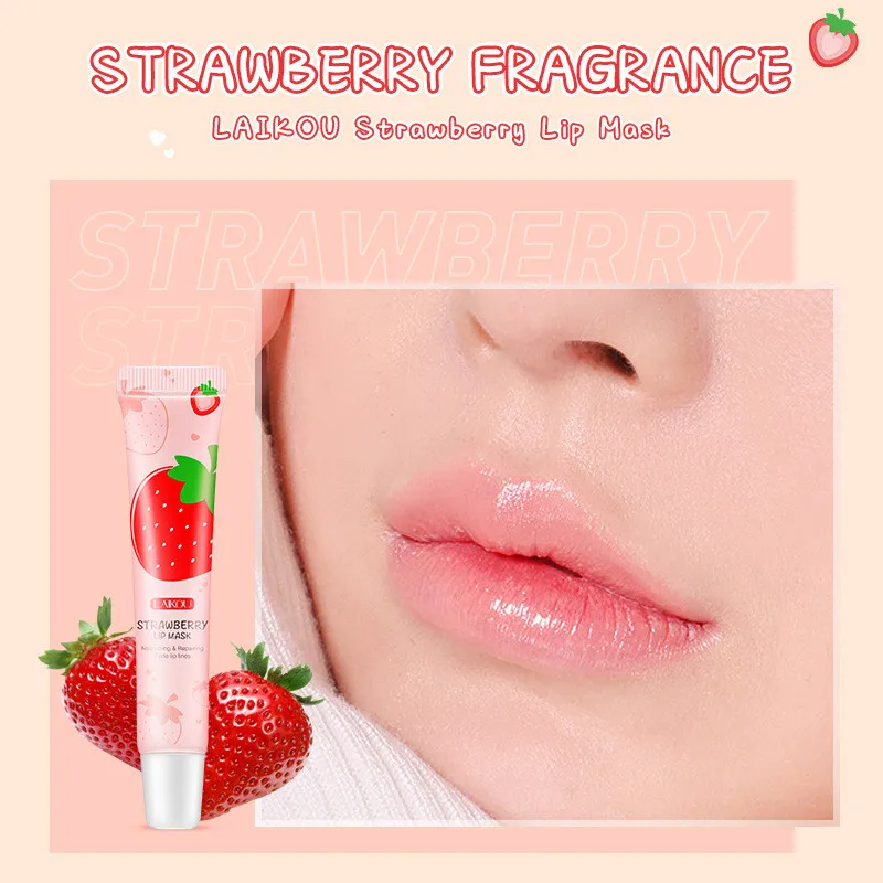 Korea Hydrating Lip Mask Strawberry Flavor Anti-Wrinkle Remove Lip Lines Long Lasting Moisturize Nourish Skin Care Lip Balm 18g
Korea Hydrating Lip Mask Strawberry Flavor Anti-Wrinkle Remove Lip Lines Long Lasting Moisturize Nourish Skin Care Lip Balm 18g