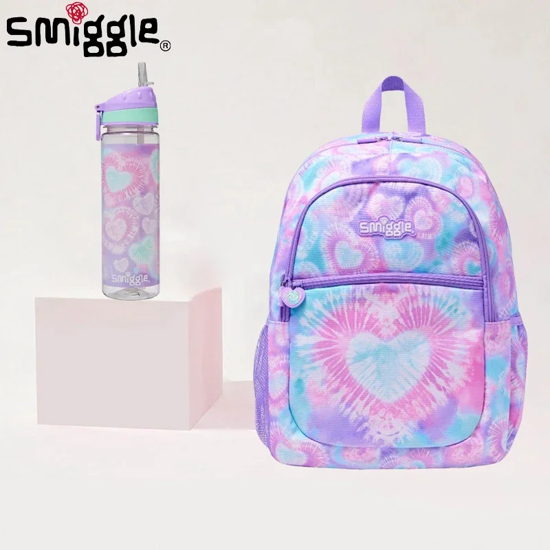 Подлинная австралийская сумка Smiggle милая розовая фиолетовая школьная Radiance Love