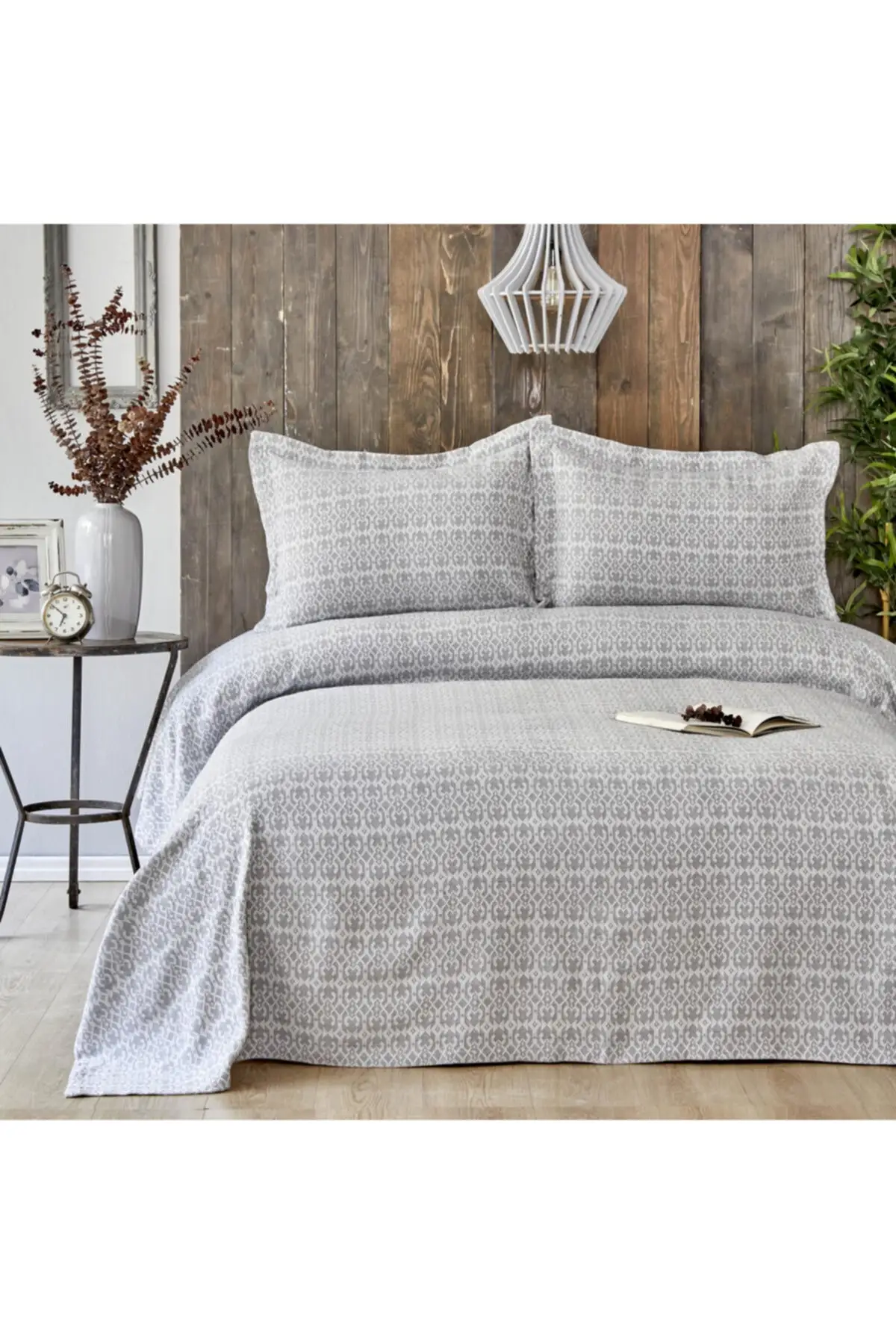 Neos Gray Double Bed Cover Cotton-Polyester 230x240 Çarşafsız Room Textile Home & Furniture
Neos Gray Double Bed Cover Cotton-Polyester 230x240 Çarşafsız Room Textile Home & Furniture