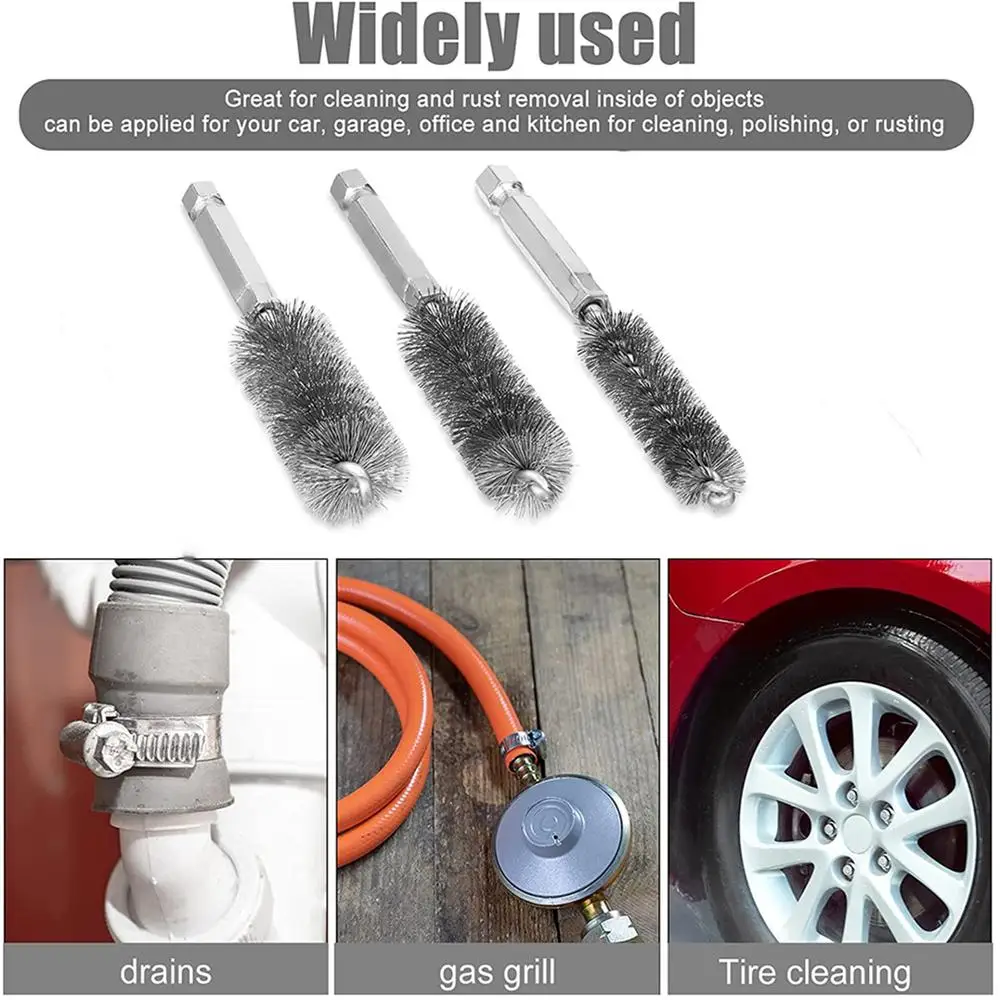 3 шт./компл. 12/15/17 мм, Проволочная Щетка для электродрели, ударный инструмент для удаления краски/ржавчины, Полировальный Инструмент для маши... 
3 шт./компл. 12/15/17 мм, Проволочная Щетка для электродрели, ударный инструмент для удаления краски/ржавчины, Полировальный Инструмент для маши...